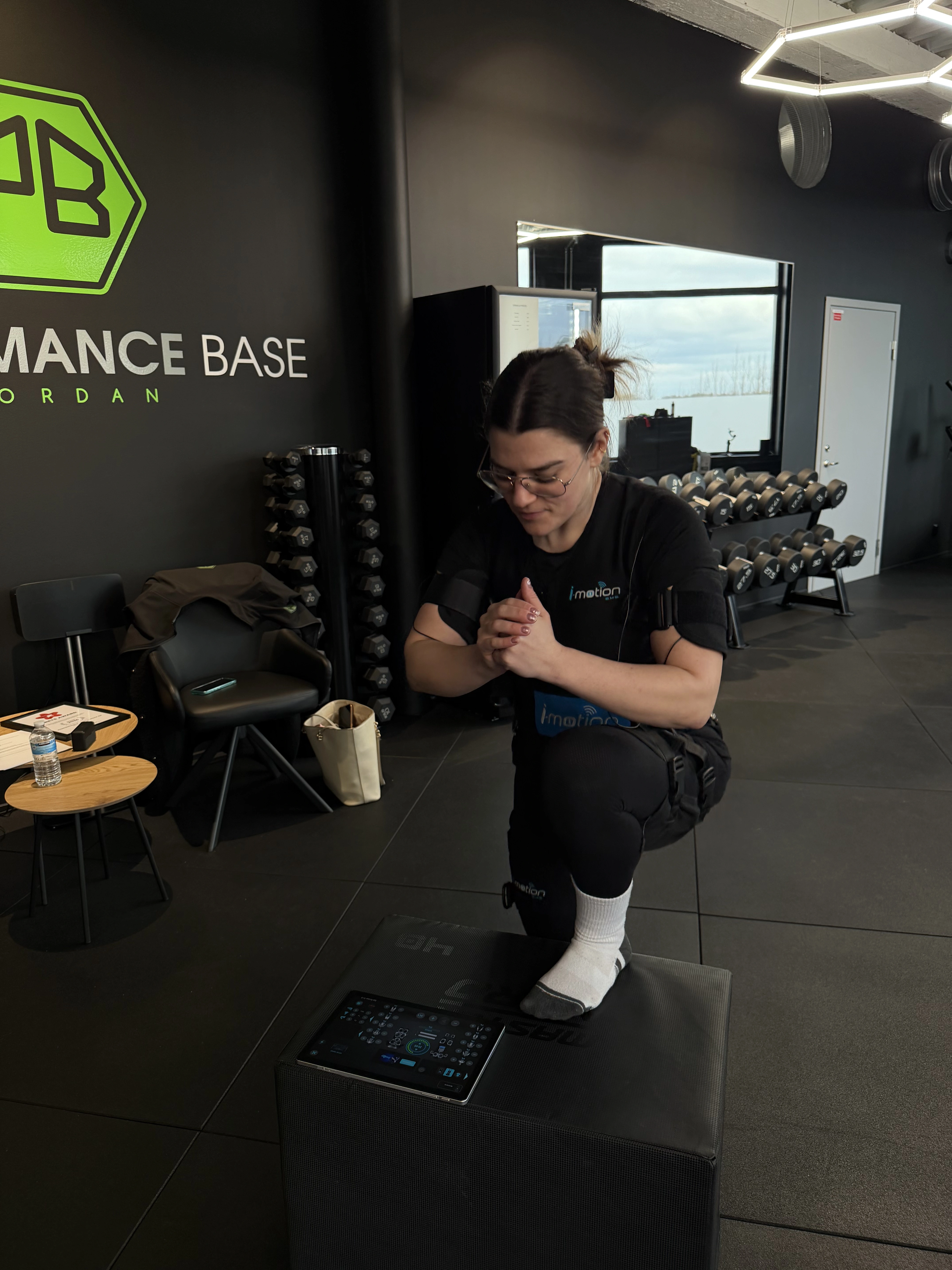 EMS training session at Performance Base